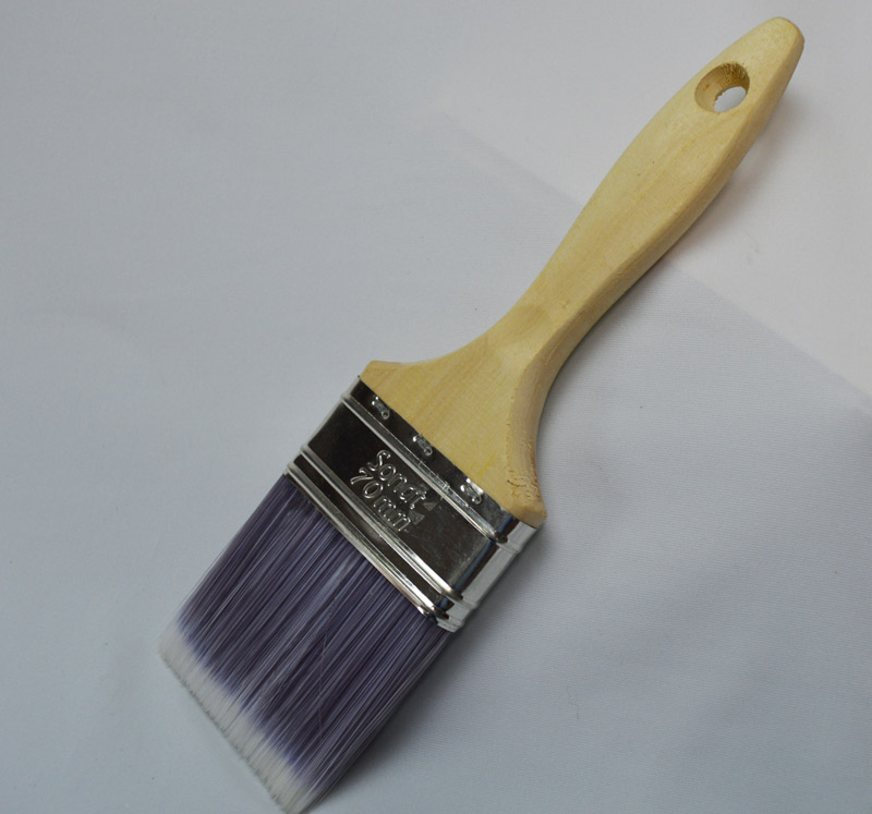 Lackpensel med syntetborst